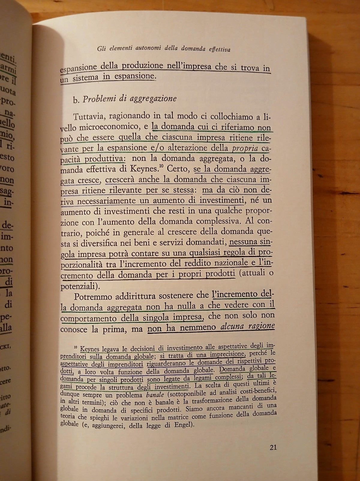 L'economia della domanda effettiva - Paolo Leon - Feltrinelli 1981