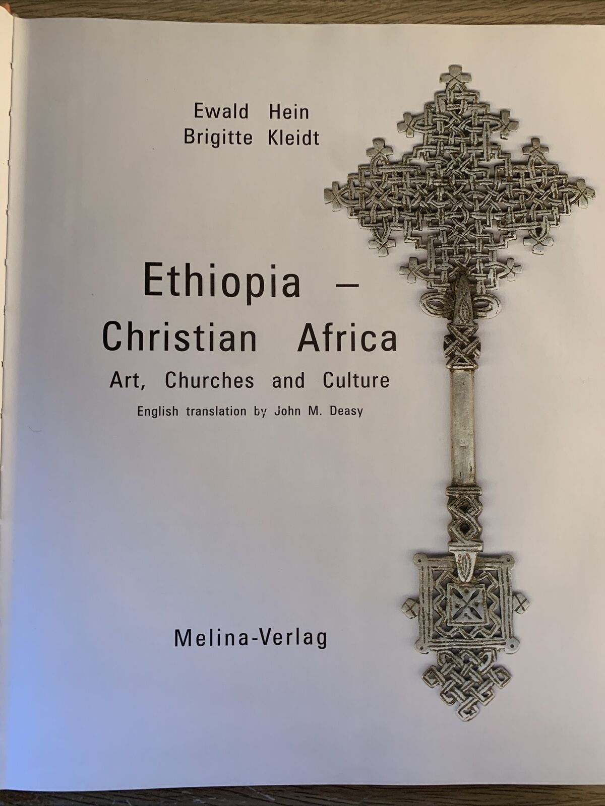 Ethiopia - Christian Africa. Art Churches and culture. Ewald Hein, B. Kleidt