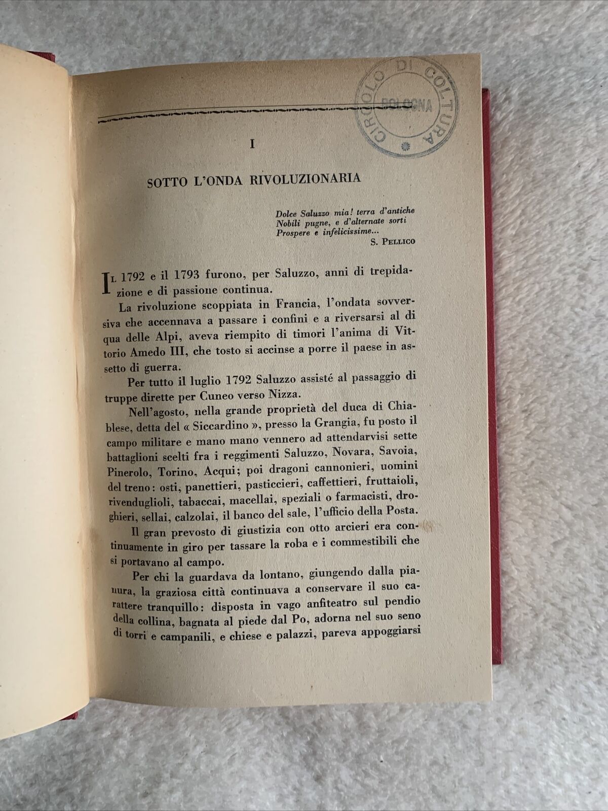 LA VITA DI SILVIO PELLICO - Barbara Allason. A. Mondadori 1933