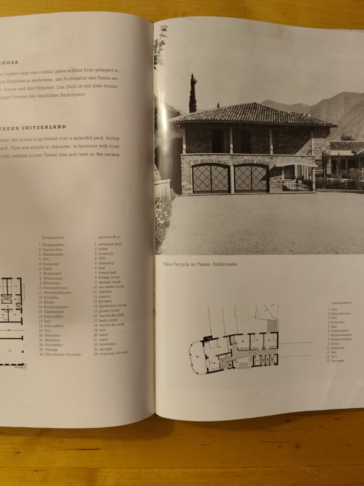 LandHauser - Bauten und raume - Brehaus de Groot - Verlag Wasmuth Tubingen 1957