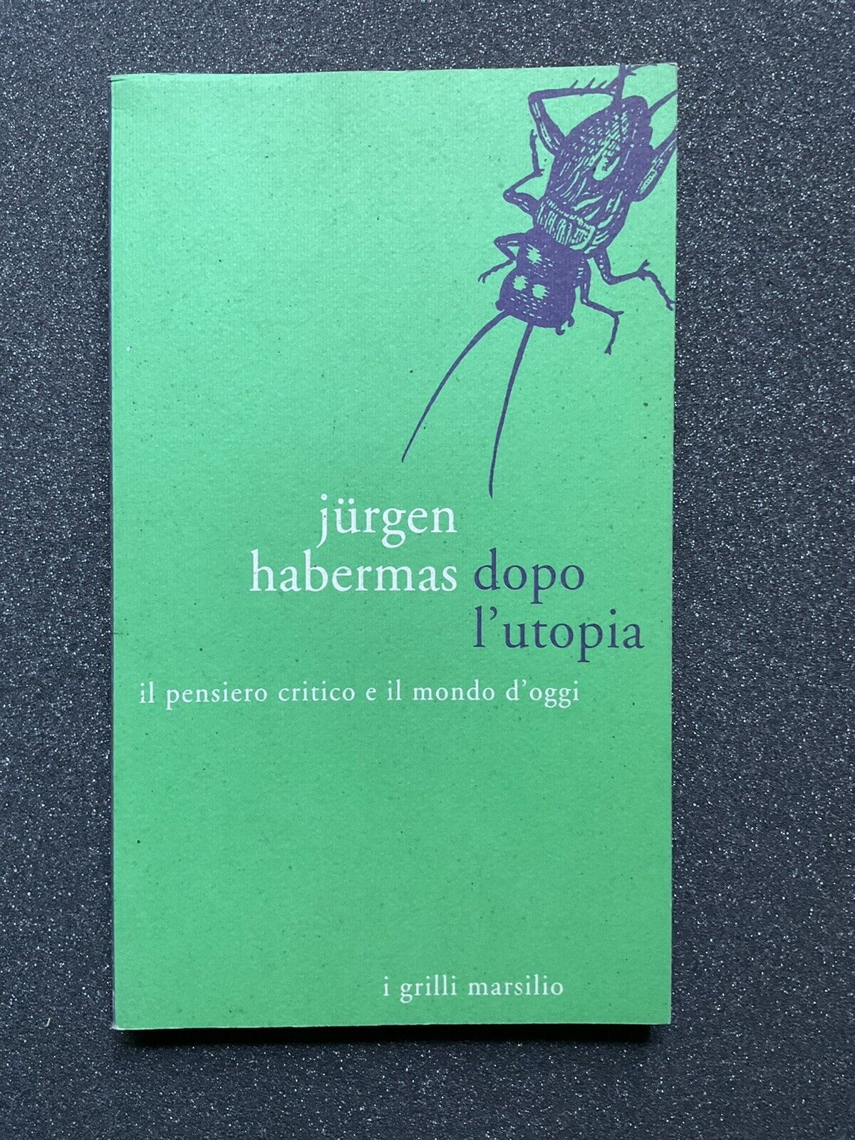 Dopo l'utopia - Jurgen Habermas, i grilli Marsilio