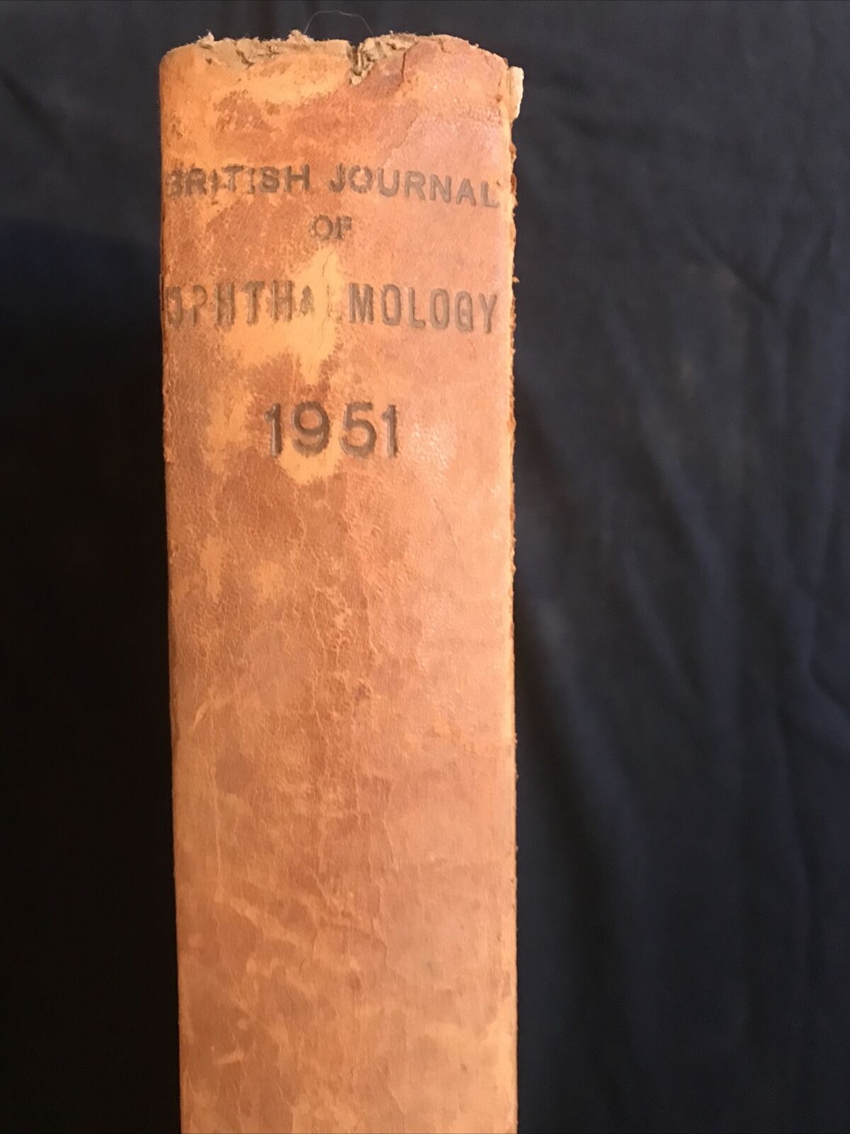 BRITISH JOURNAL OF OPHTHALMOLOGY, oftalmologia. Stewart Duke-Elder 1951 vol XXXV