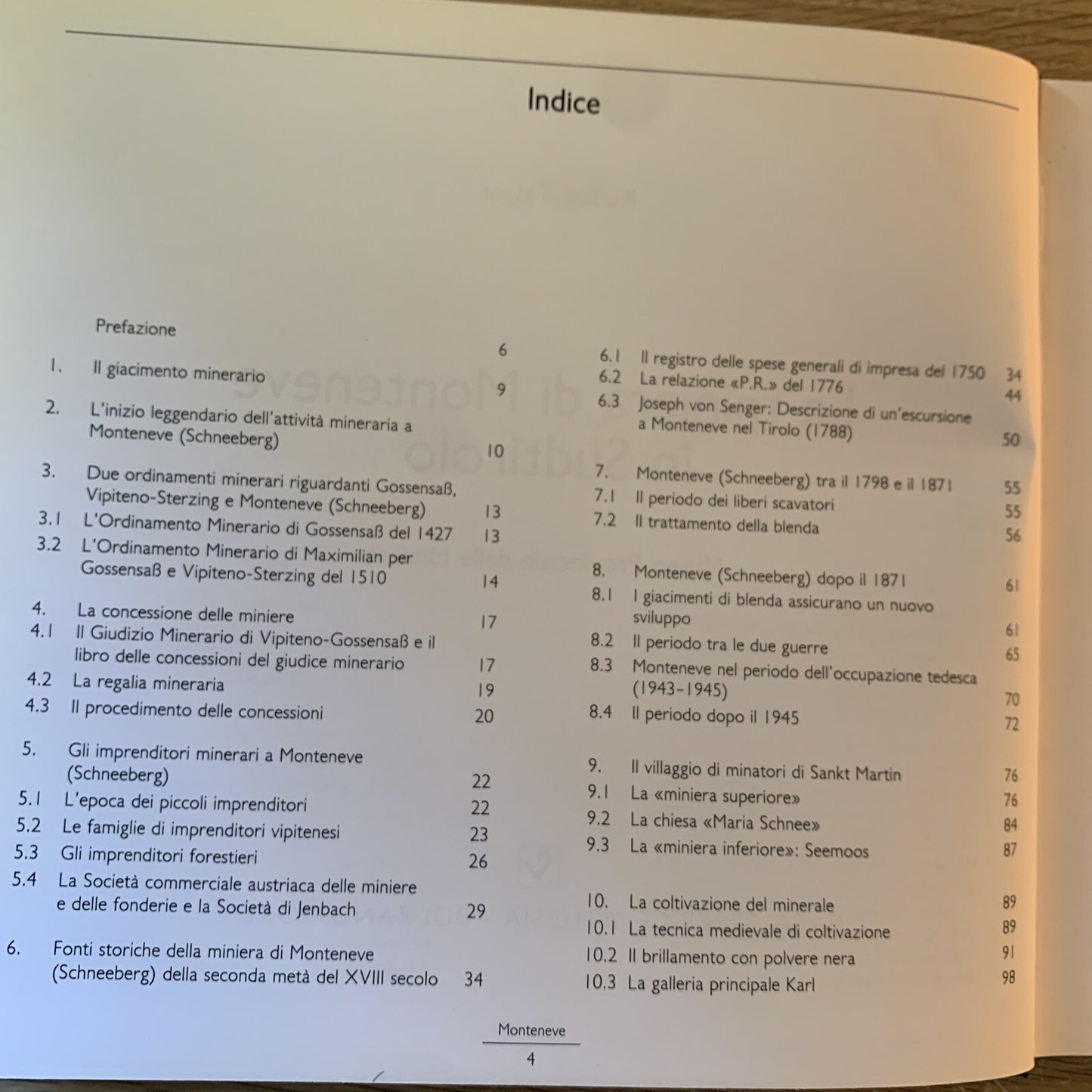 MINIERA DI MONTENEVE IN SUDTIROLO aggiornato