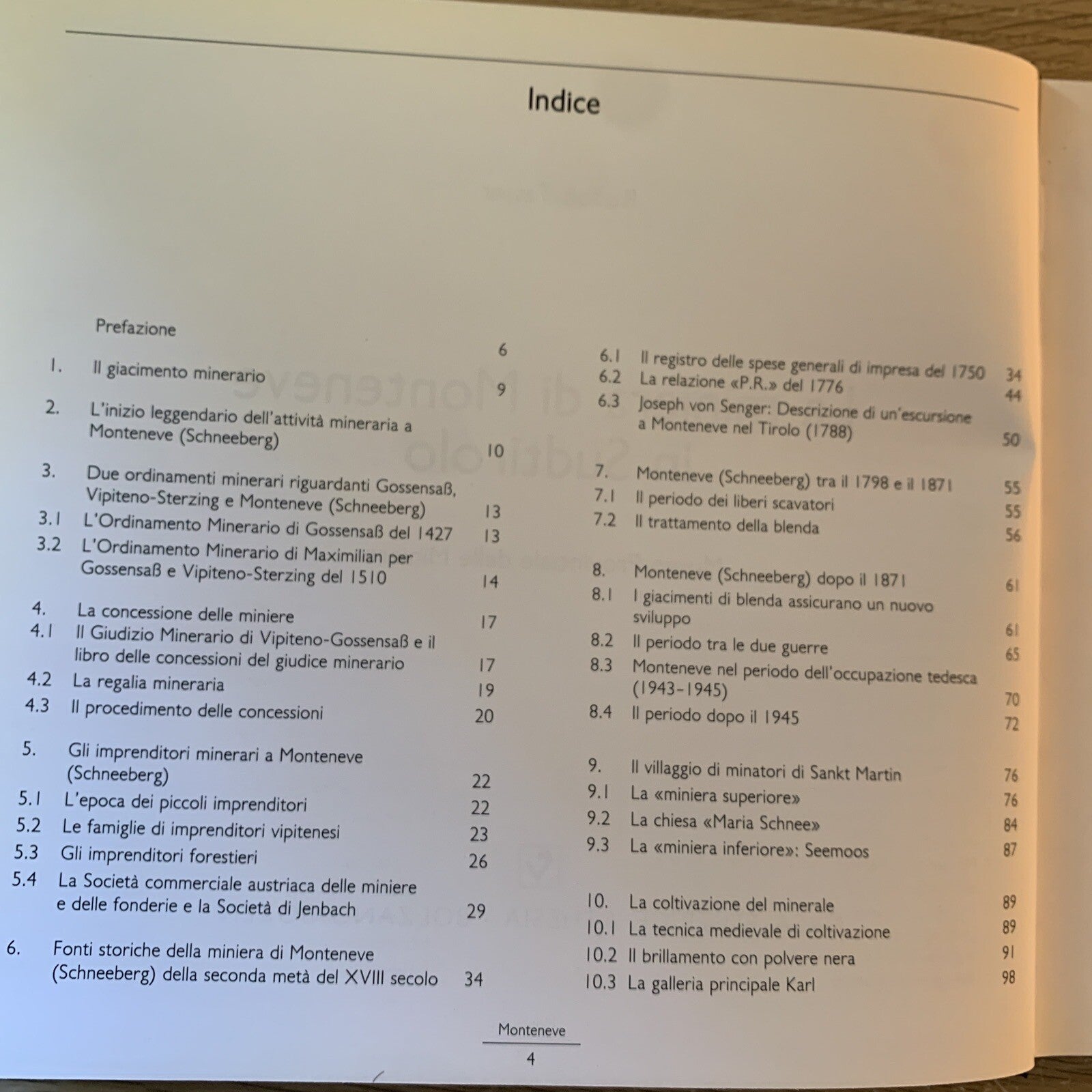 MINIERA DI MONTENEVE IN SUDTIROLO aggiornato