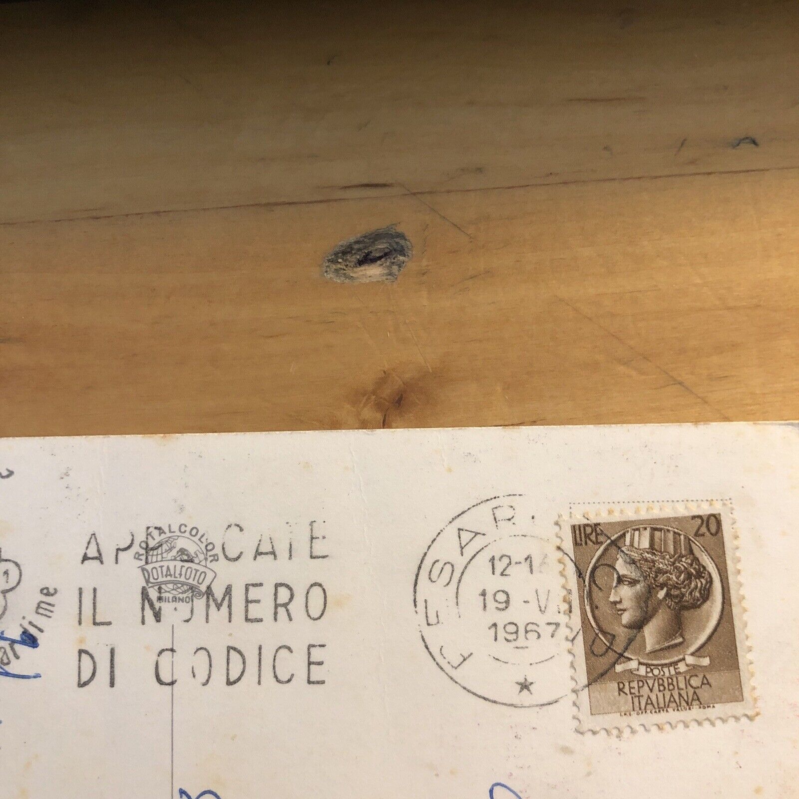 Cartolina PESARO, GIARDINI DI MOLO 1967