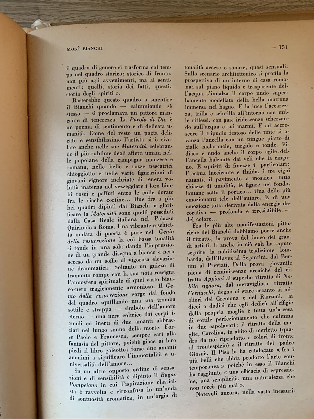 Pittori dell'ottocento. I. Vitaliano. Previati, Morelli, Delacroix, Henner, Gros