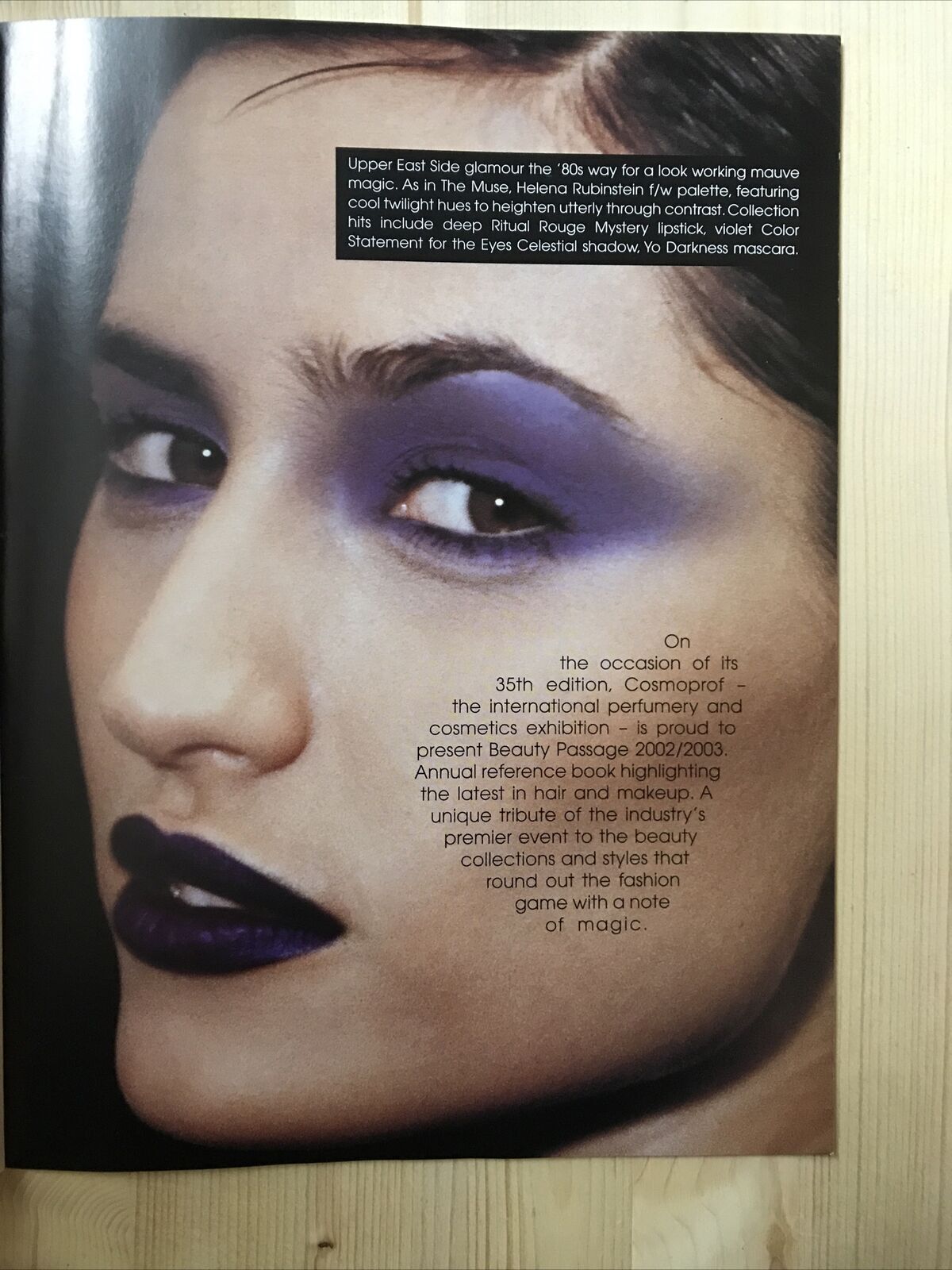 VOGUE beauty passage 02-03 cosmoprof 2003
