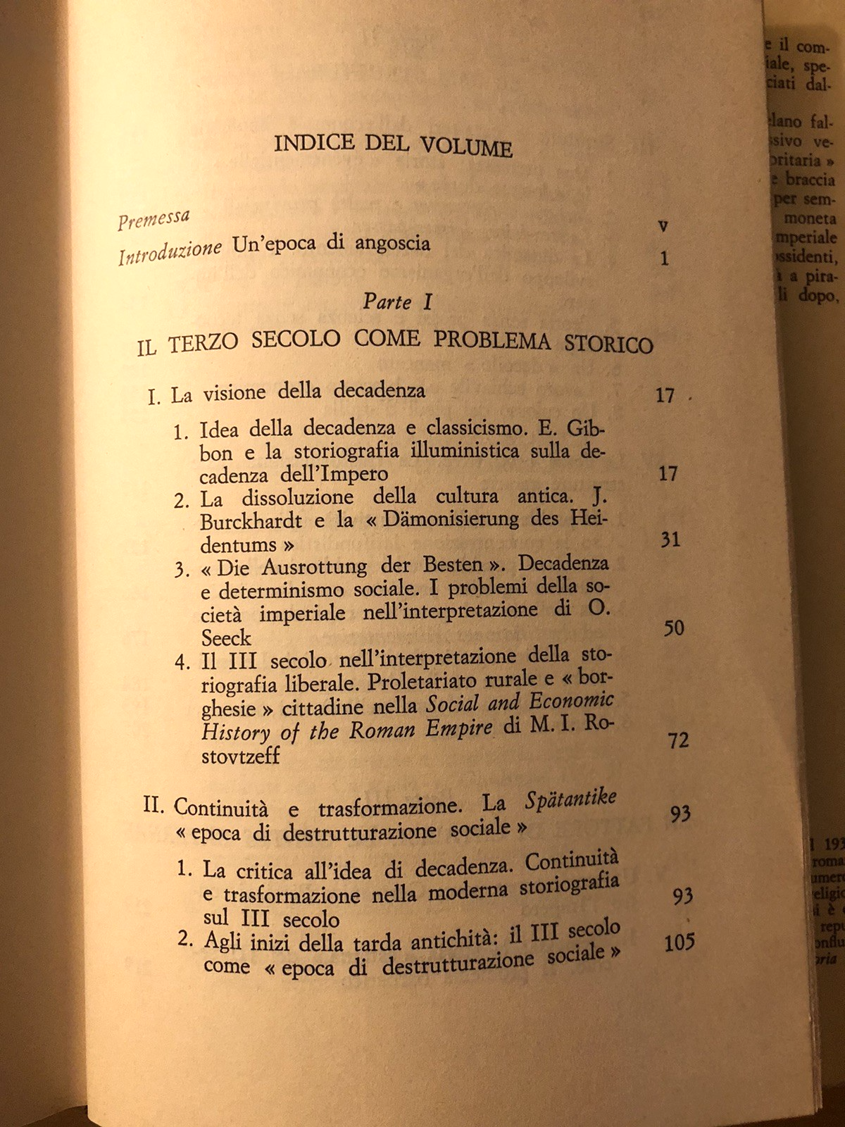 Lotte sociali e restaurazione autoritaria nel III secolo d.c. Mario Mazza, 1973