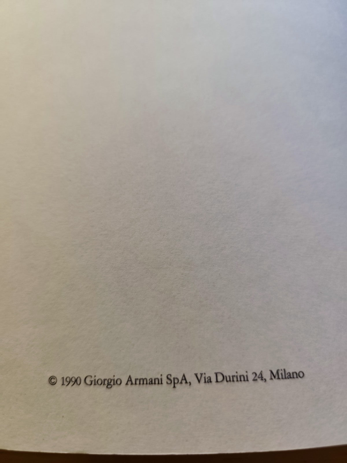 Giorgio Armani collezione primavera estate 1990 Donna