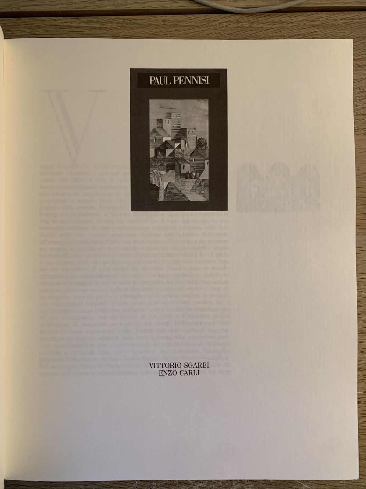 PAUL PENNISI novecento. Domitilla Alessi. Sgarbi, Enzo Carli 1989