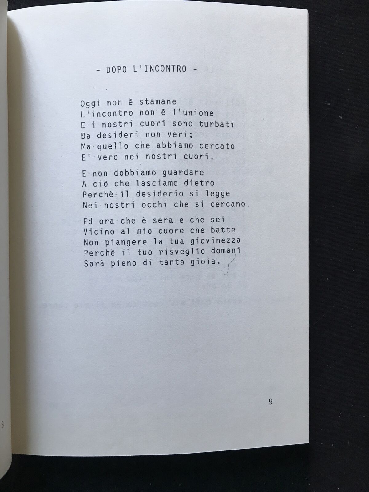 LIRICHE, PROSA POETICA RACCOLTA - Ettore Conti, sulle ali del vento 1973 #