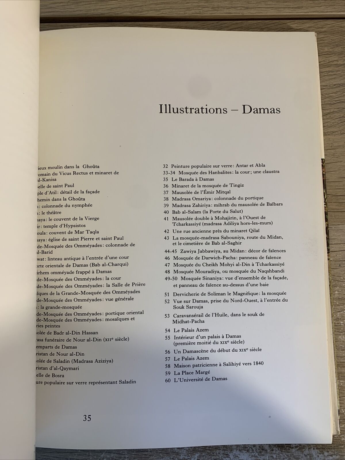 Damas Bagdad, Capitales et Terres des califes. J. Ghislain 1971. Dar El-Machreq