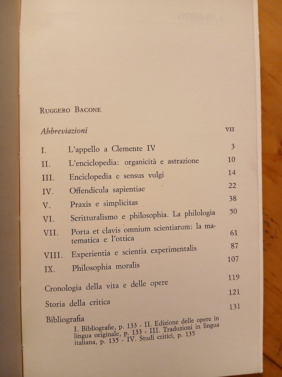 Introduzione a Ruggero Bacone - Laterza editore prima ediz. '85  sottolin. 10 pp
