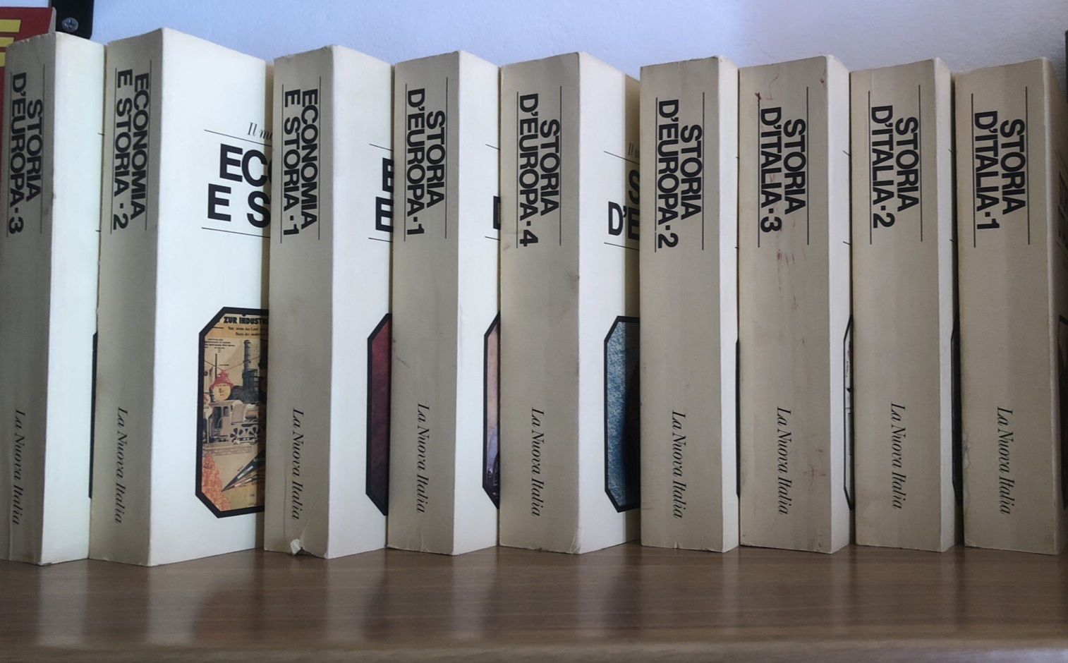 Storia d'Italia - Storia d'Europa - Economia e storia. Il mondo contemporaneo