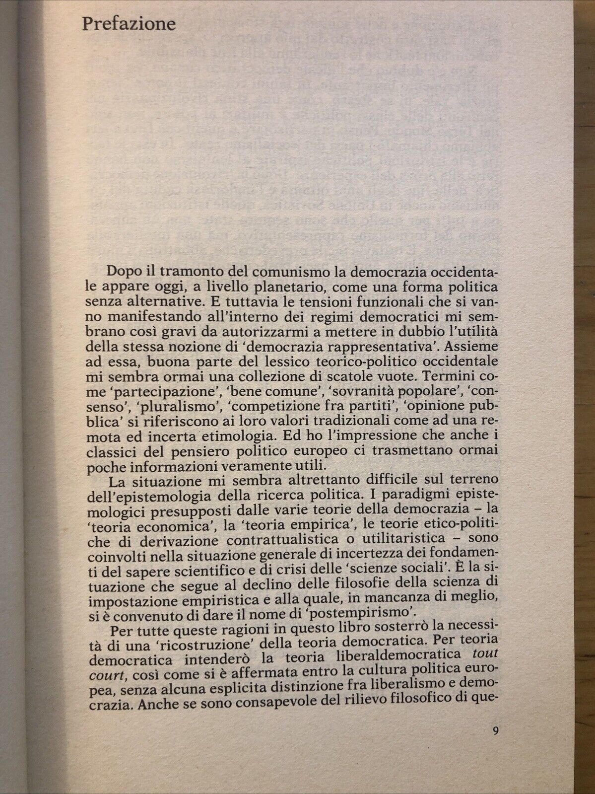 Il Principato democratico, Danilo Zolo. Feltrinelli prima ed. 1992