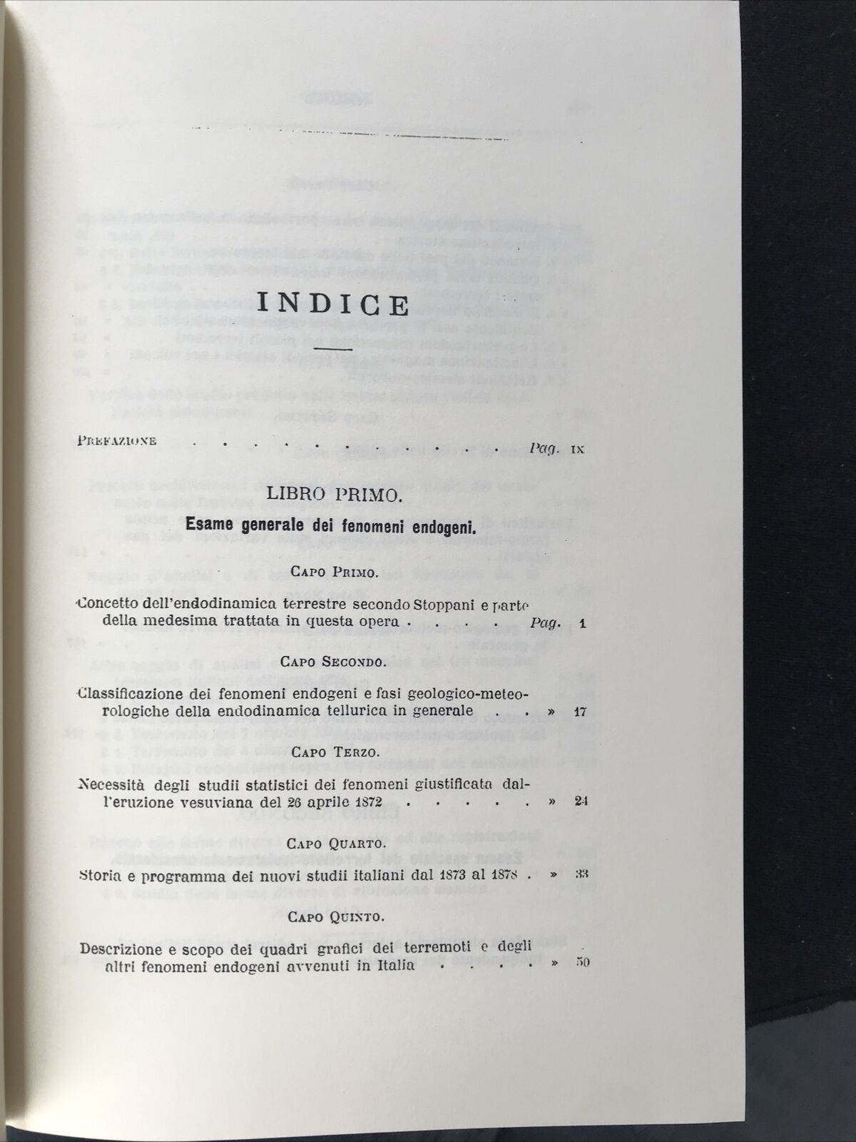 LA METEOROLOGIA ENDOGENA, Michele Stefano de Rossi, Arnaldo Forni, VULCANOLOGIA
