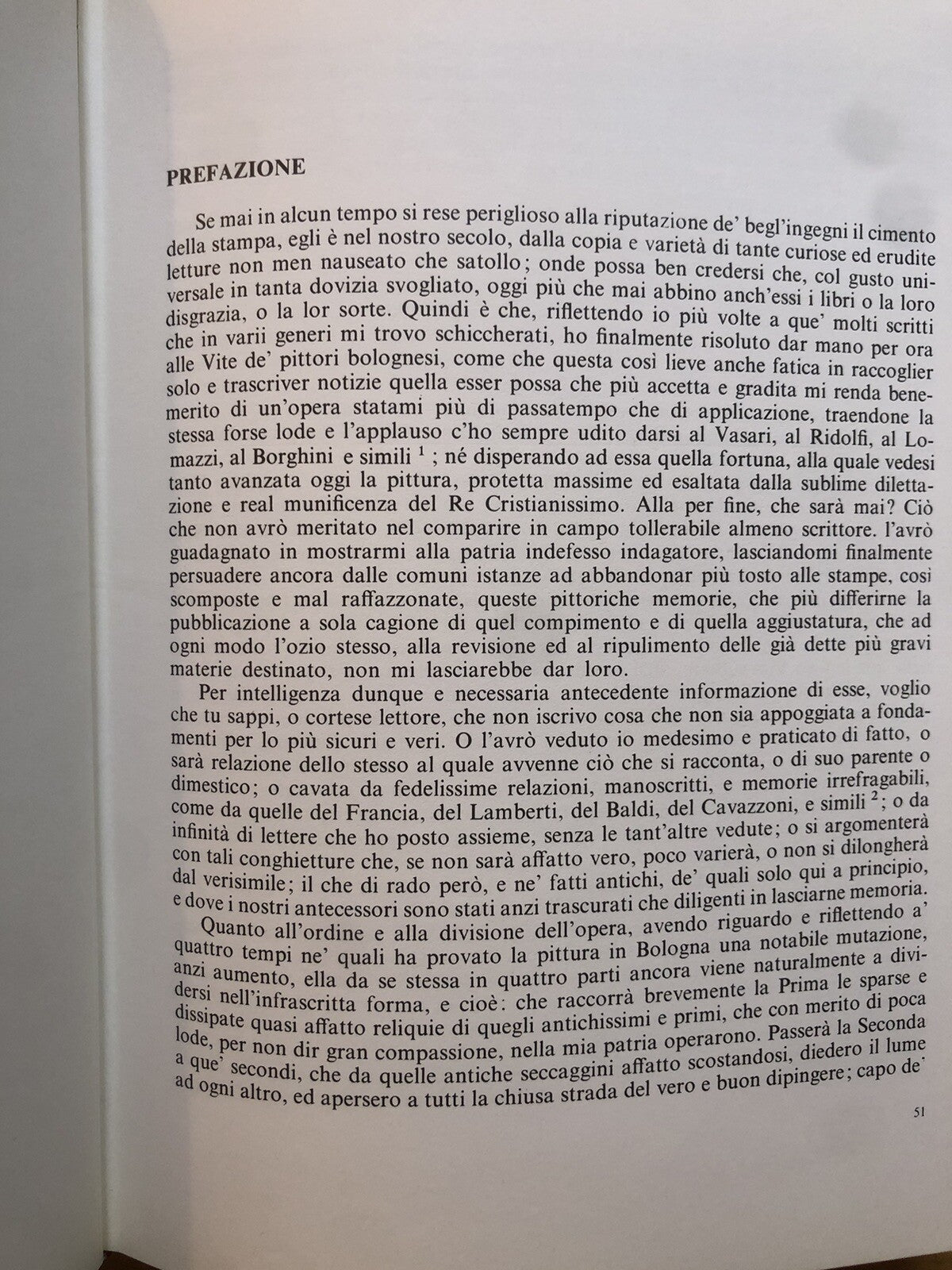 Vite dei pittori bolognesi - Carlo Cesare Malvasia. Edizioni Alfa Bologna 1971