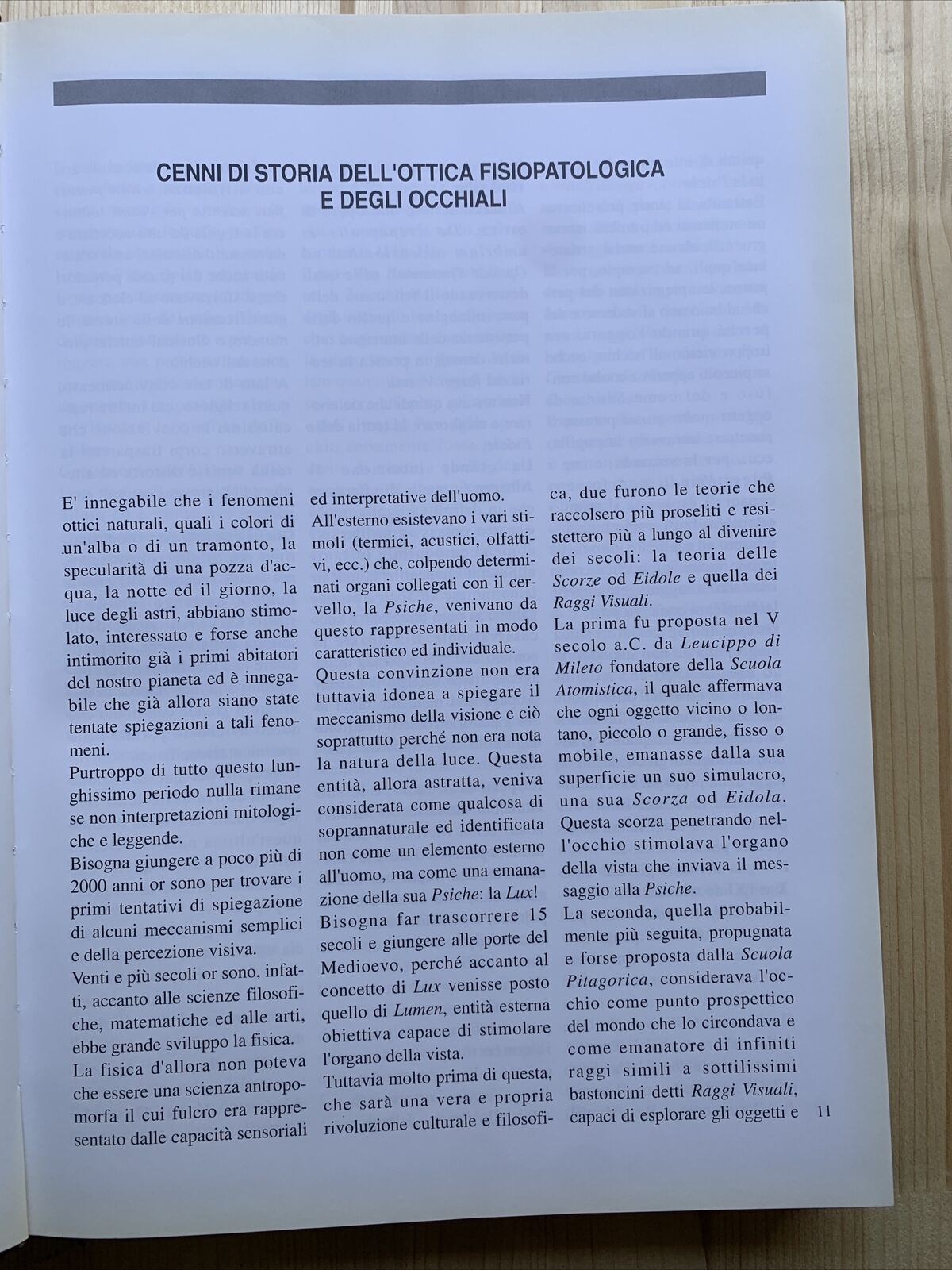 OTTICA FISIOPATOLOGICA E CLINICA - CESARE BISANTIS. Società editrice Universo #