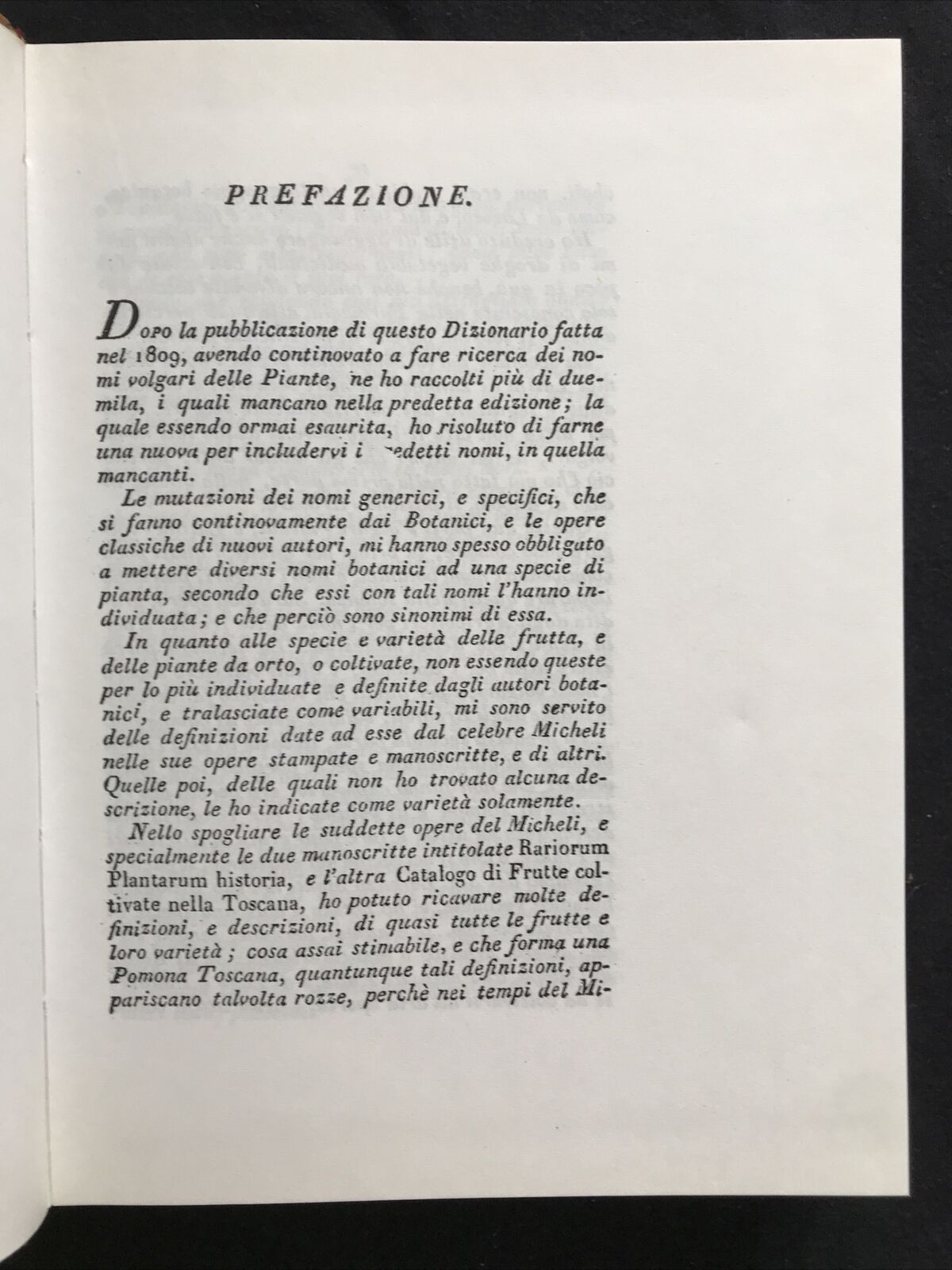 DIZIONARIO BOTANICO ITALIANO, Arnaldo Forni Editore, Ottaviano Targioni Tozzetti