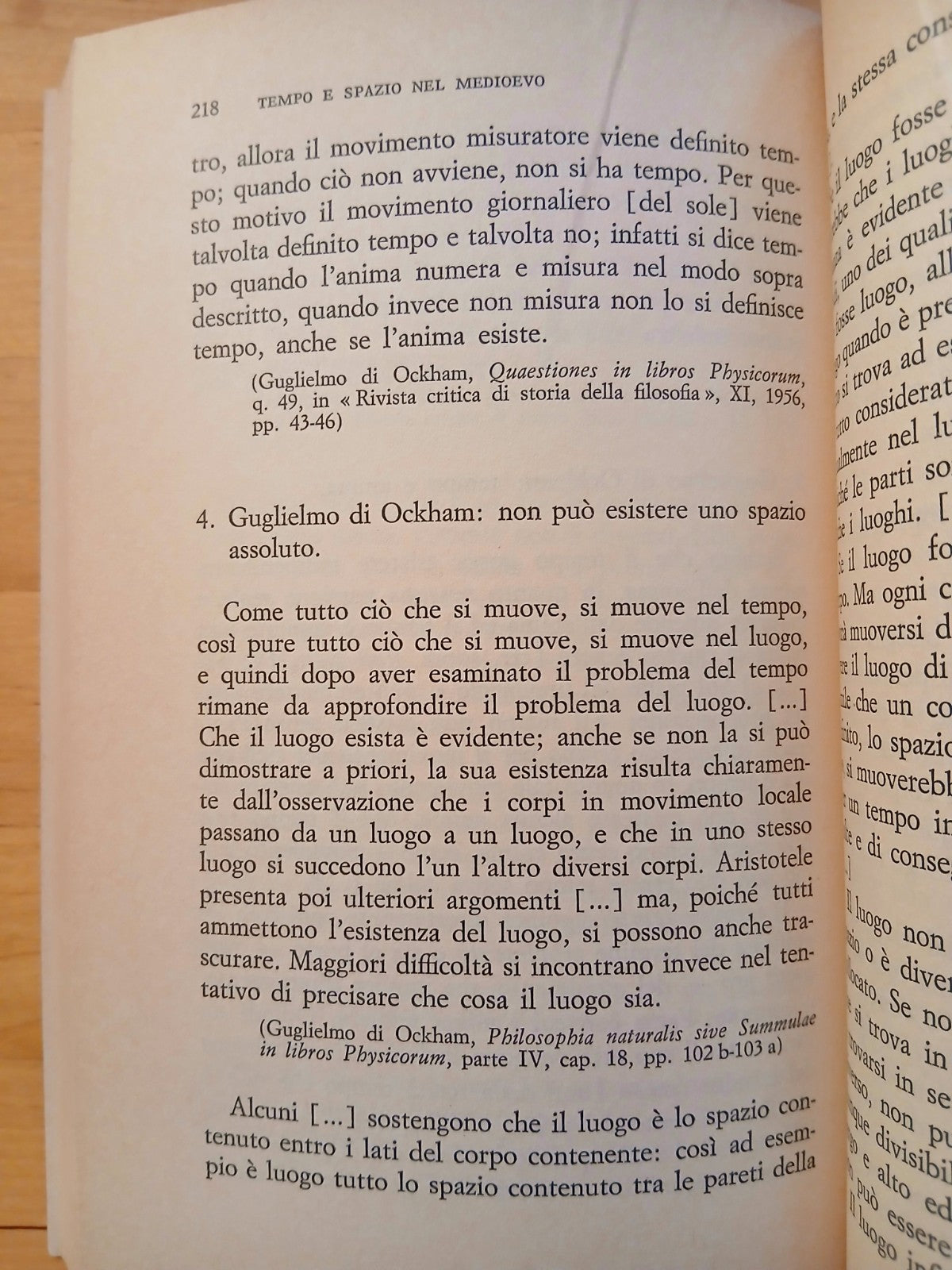 Tempo e spazio - Massimo Parodi - Loescher Storia della Scienza 1981