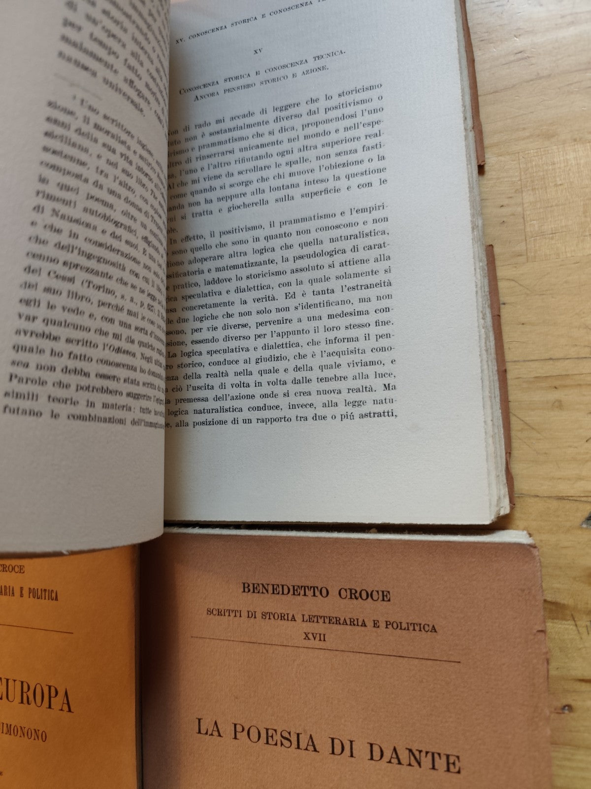 Benedetto Croce, Saggi filosofici - storia letteraria politica, Laterza 1927-'61
