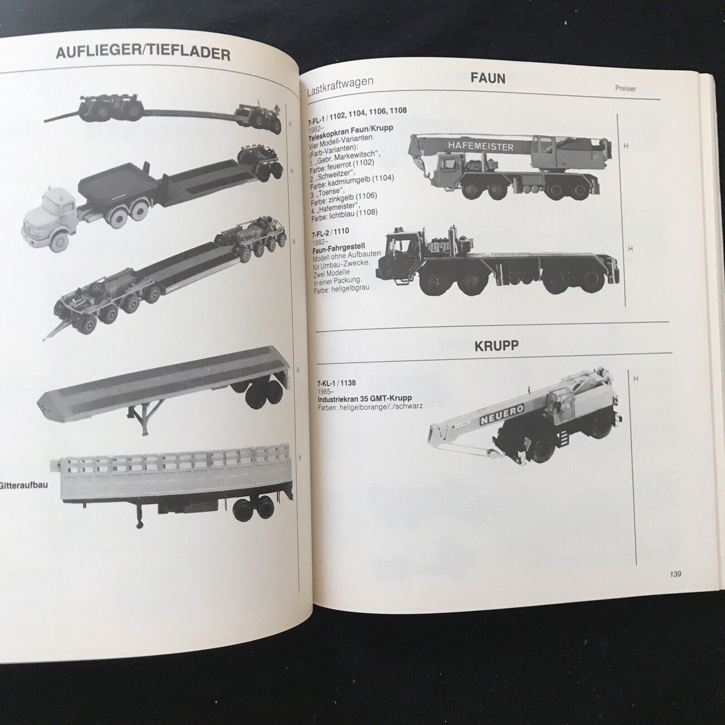 MODELLAUTO KATALOG HO-LKW, Alba, Uwe Ruck / Eberhard Fluhs.