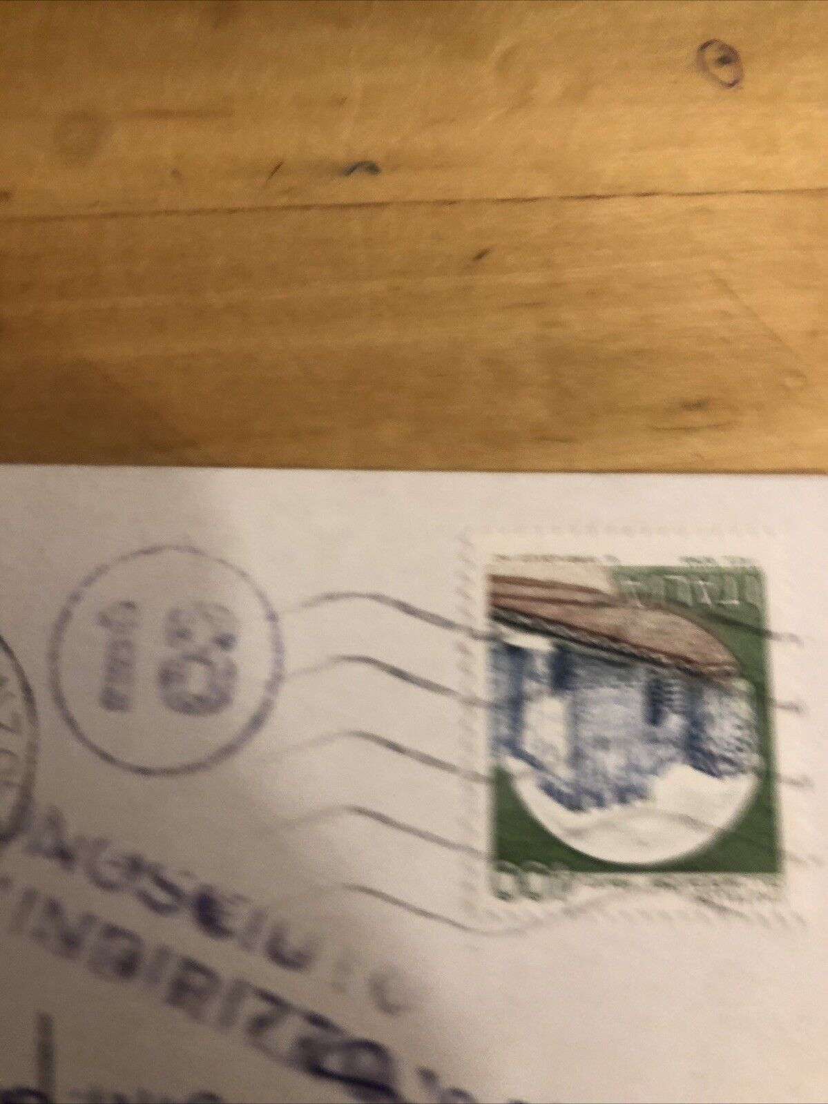 CARTOLINA BARATTI TOMBA DELLE PISSIDI CILINDRICHE 1985