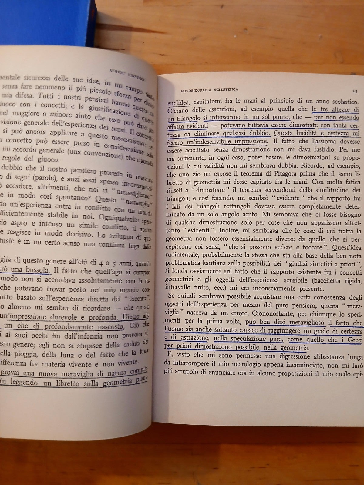 La lezione di Einstein - Autobiografia scientifica - Albert Einstein