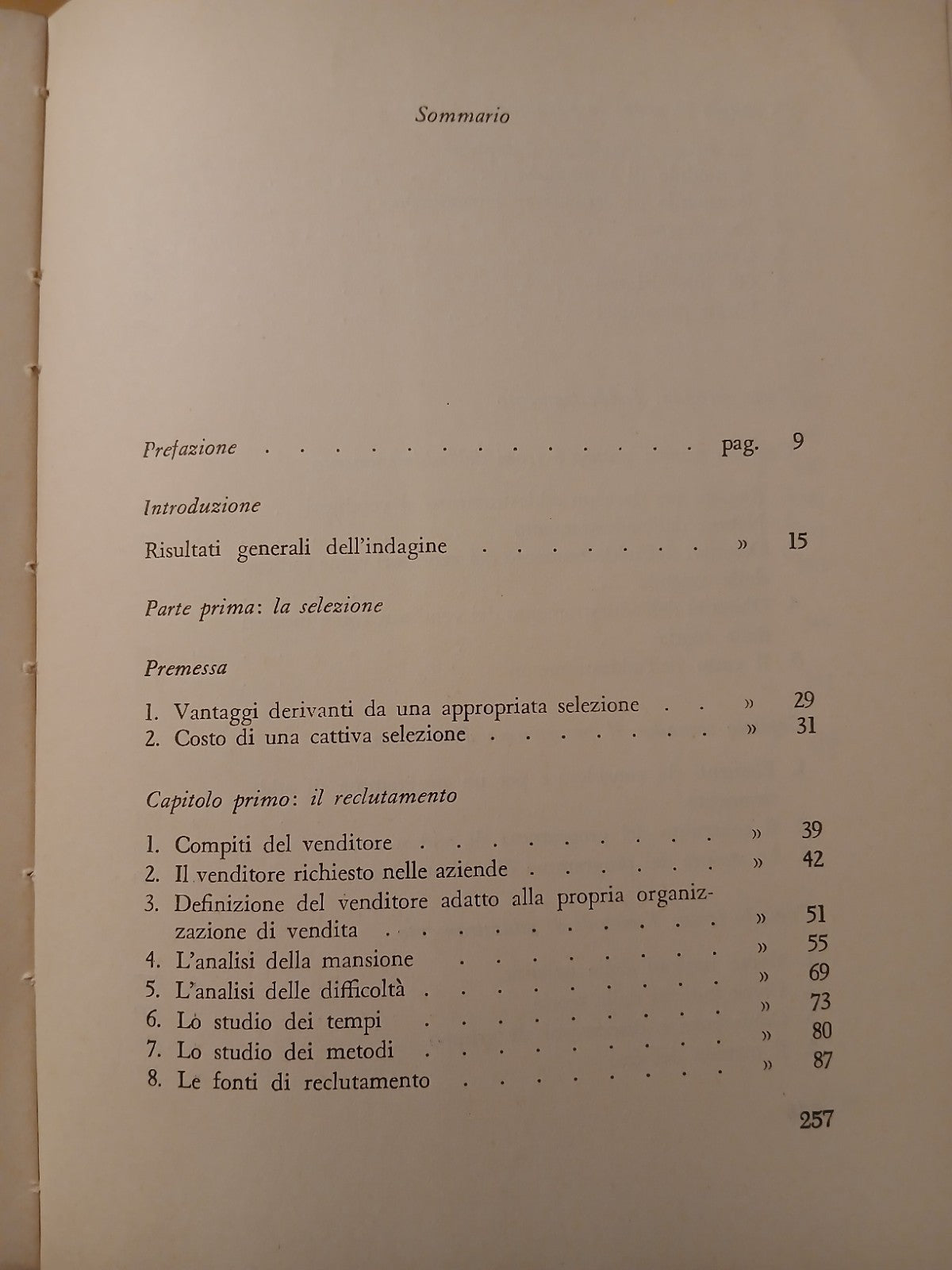 L'organizzazione del personale di vendita, Antonio Stellati - Franco Angeli 1958