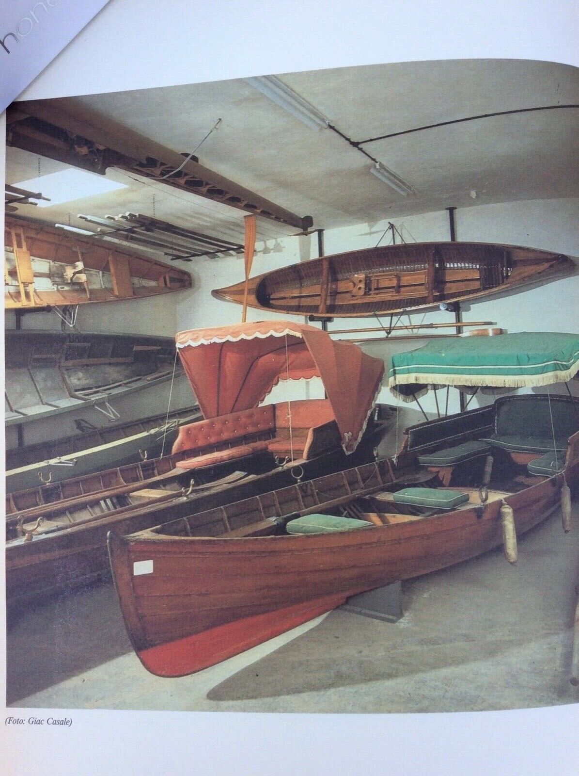 IL MUSEO DELLA BARCA LARIANA, LAGO DI COMO 1988