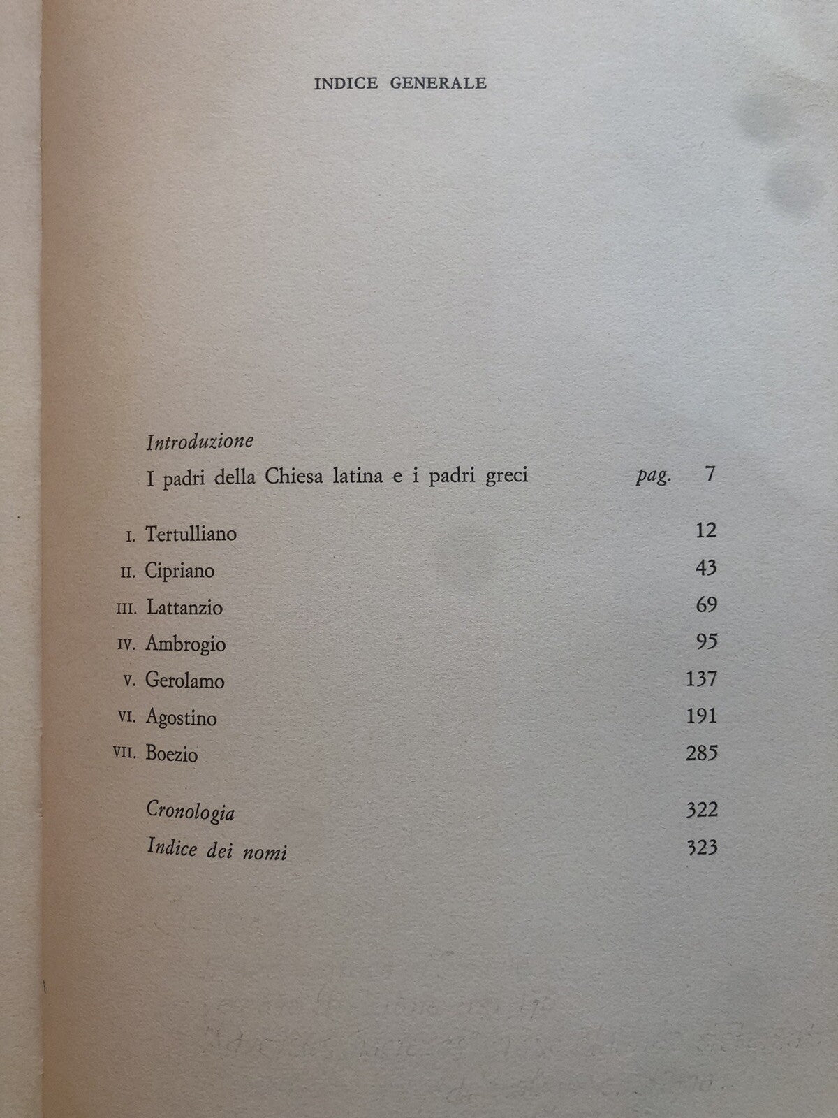 I Padri della chiesa latina - Hans Von Campenhausen, Sansoni 1969
