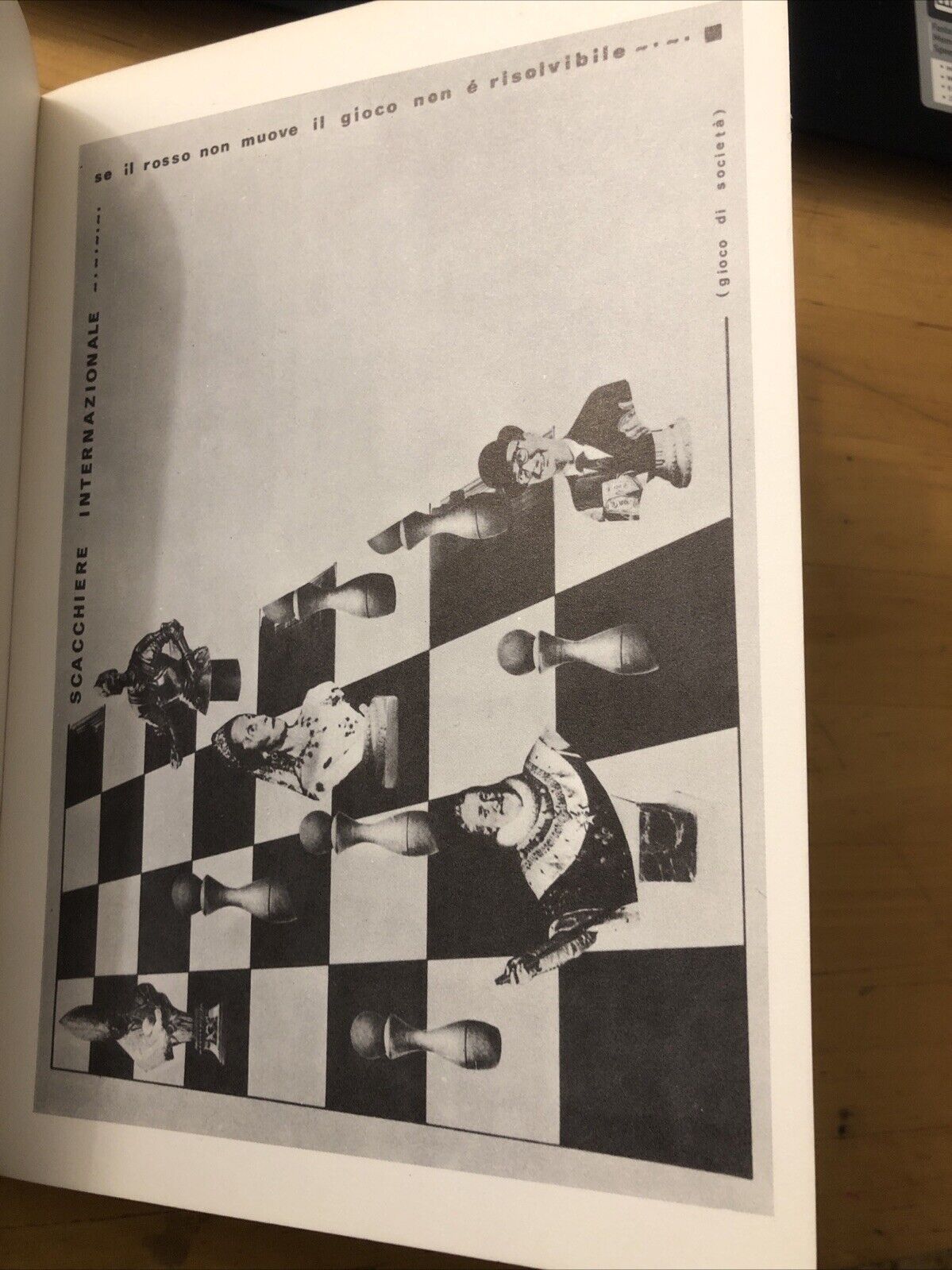 Poesie visive Eugenio Miccini 1962 1970. gioco di società Techne quad. 6 -  1970