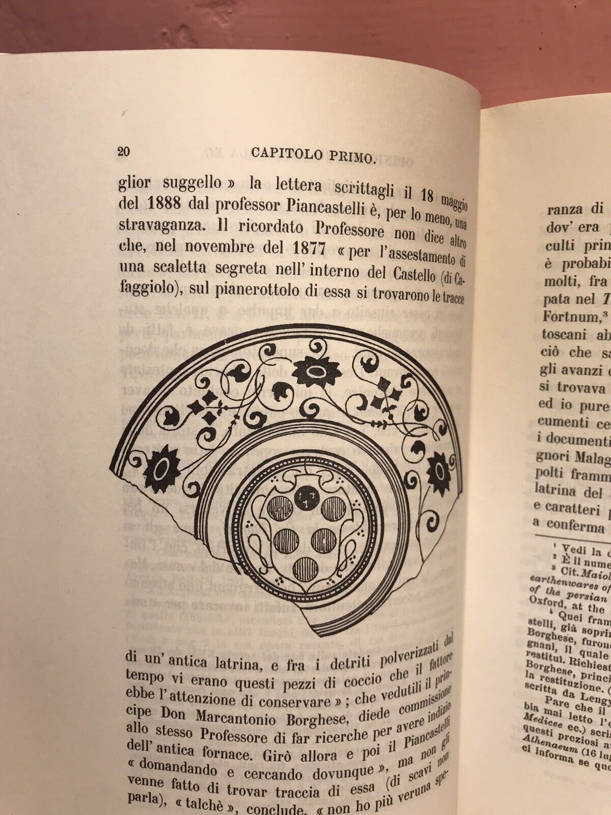 Di Cafaggiolo E D’altre Fabbriche Di Ceramiche In Toscana, Gaetano Milanesi.