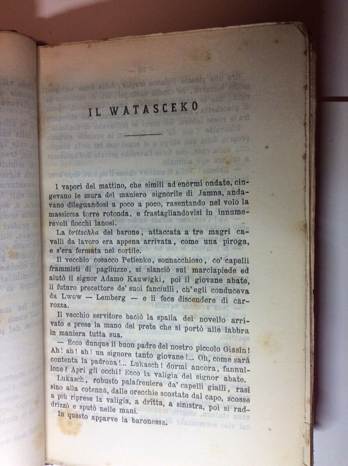 RACCONTI GALLIZIANI DI SACHER MASOCH, TREVES ED. SECONDA EDIZIONE 1881