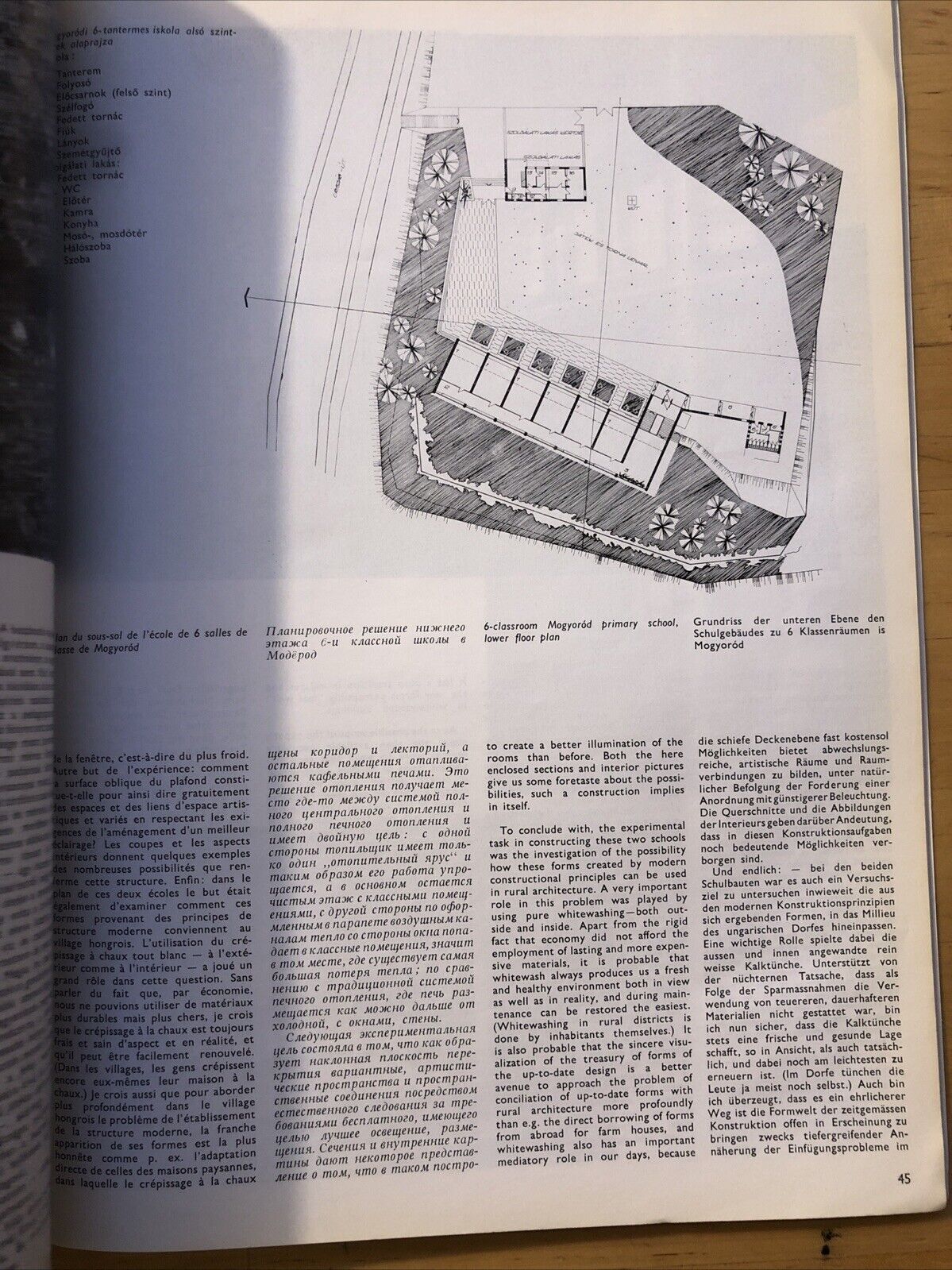 Magyar épitomuveszet 1965/1 HUNGARIAN ARCHITECTURE