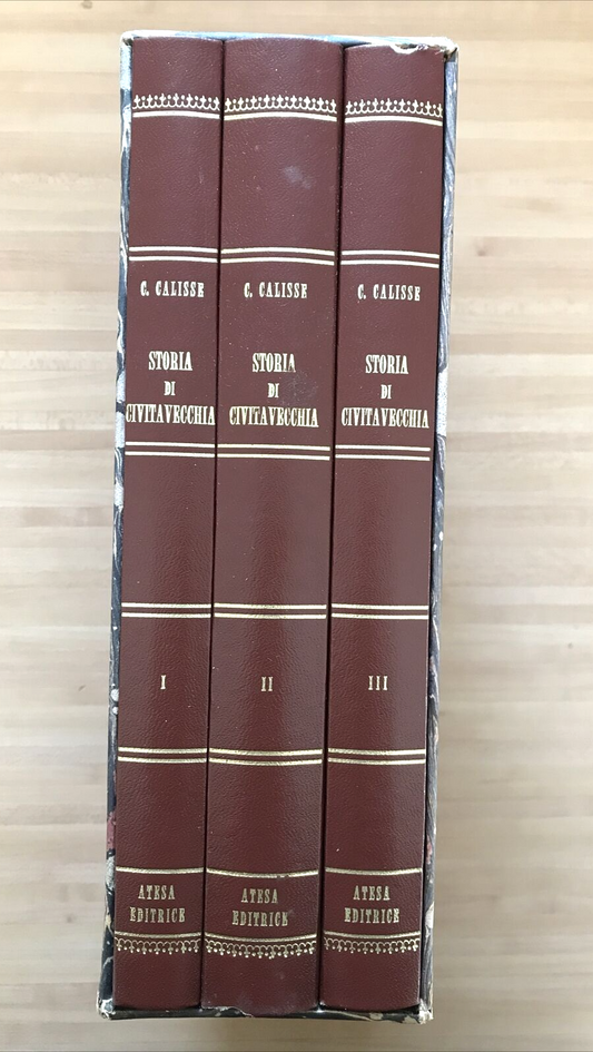 STORIA DI CIVITAVECCHIA - Carlo Calisse, Atesa Editrice