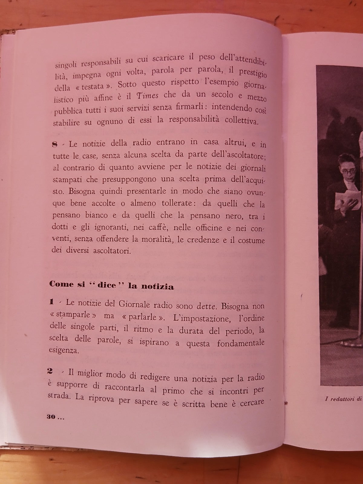 Il giornale Radio - RAI guida pratica per quelli che parlano alla radio  1948