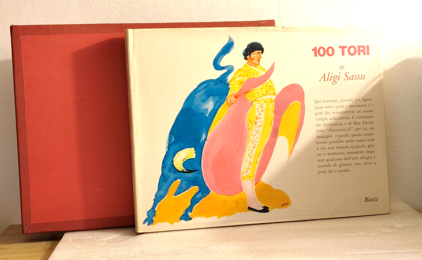 100 tori di Aligi Sassu - Bietti editore 1968