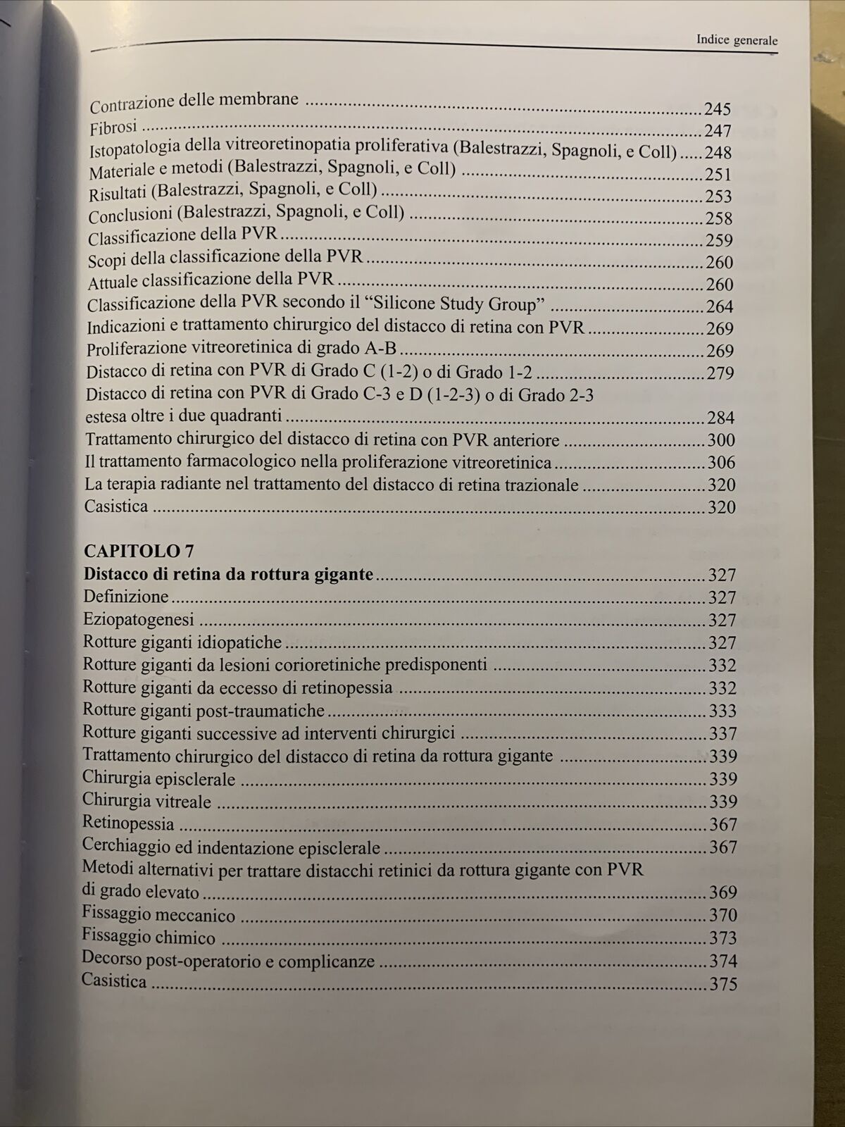 LA CHIRURGIA VITREORETINICA NEL DISTACCO DI RETINA REGMATOGENO. Molfetta Ghedini
