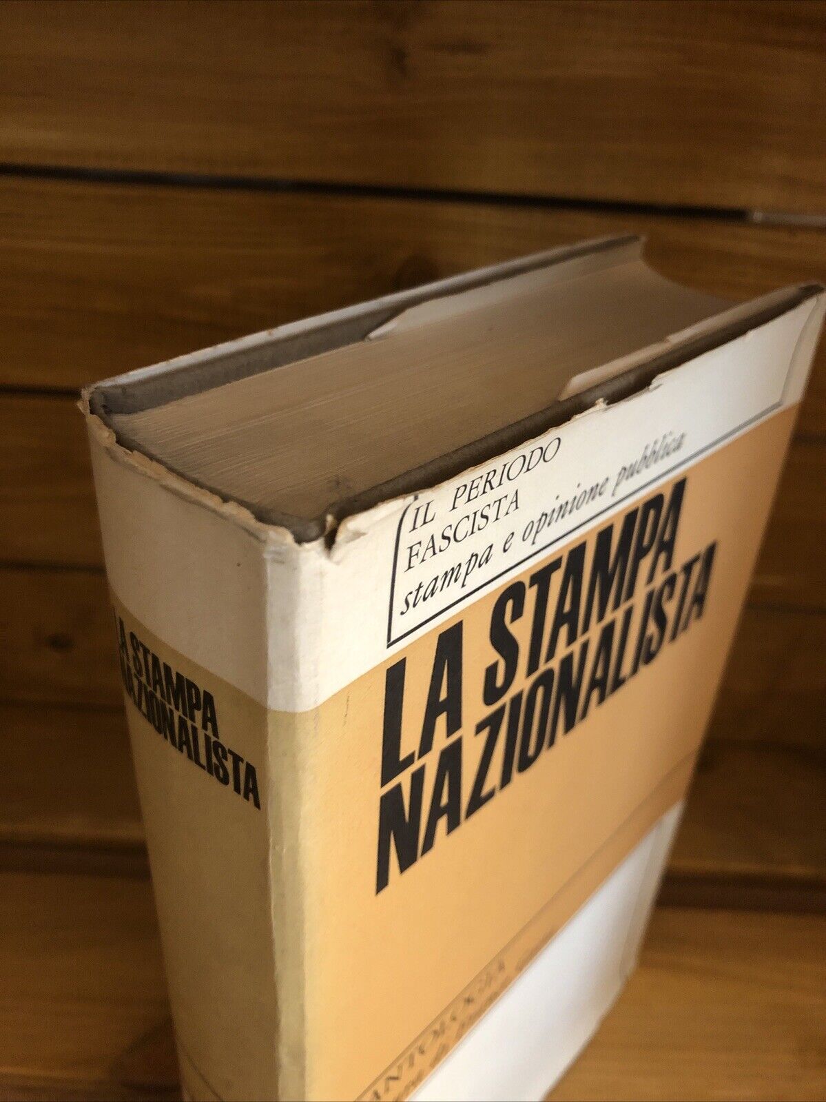 La stampa nazionalista, il periodo fascista, antologia Franco Gaeta. Cappelli