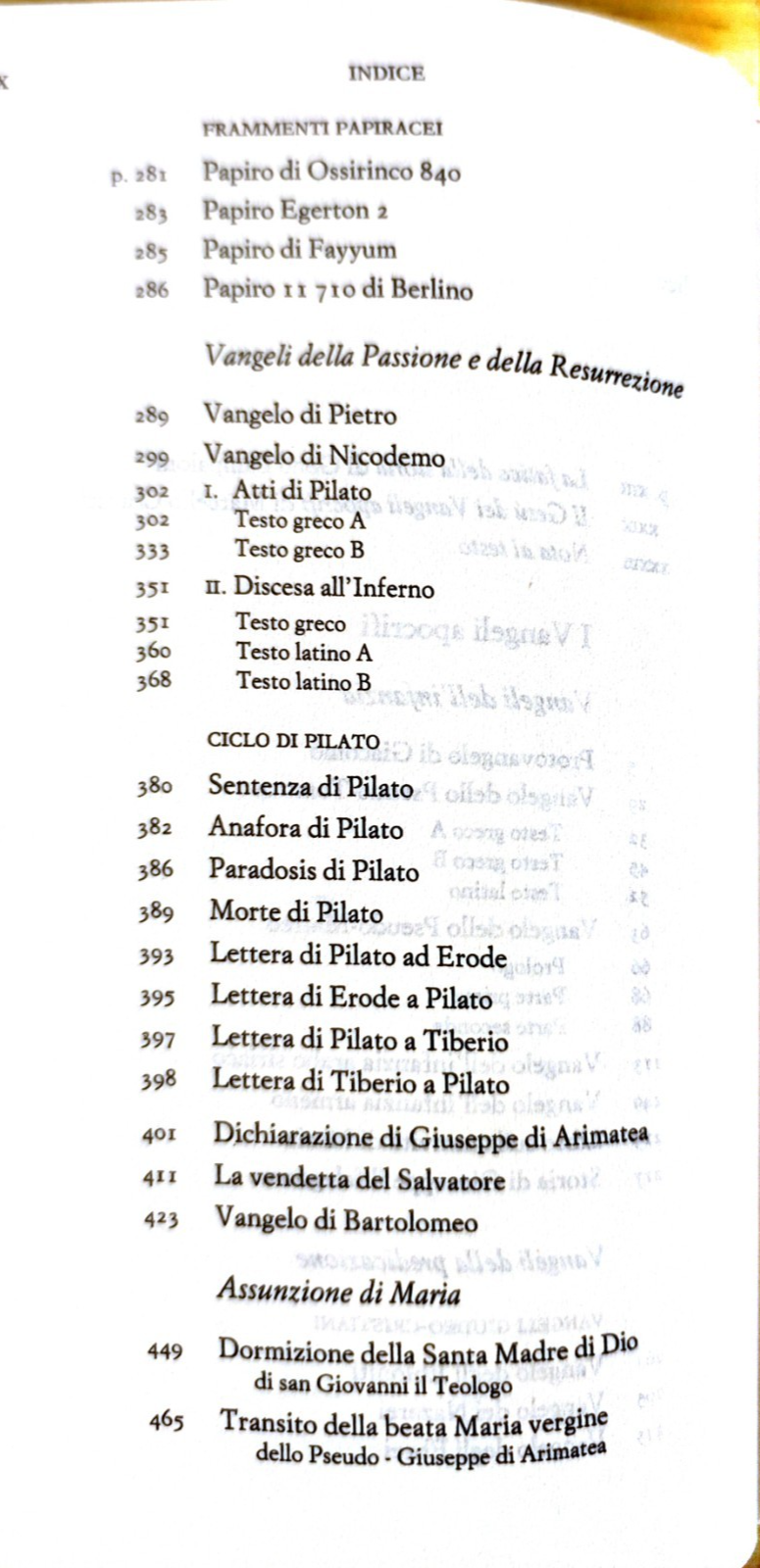I vangeli apocrifi - Marcello Craveri, Einaudi Tascabili 2007 (Esegesi Biblica)