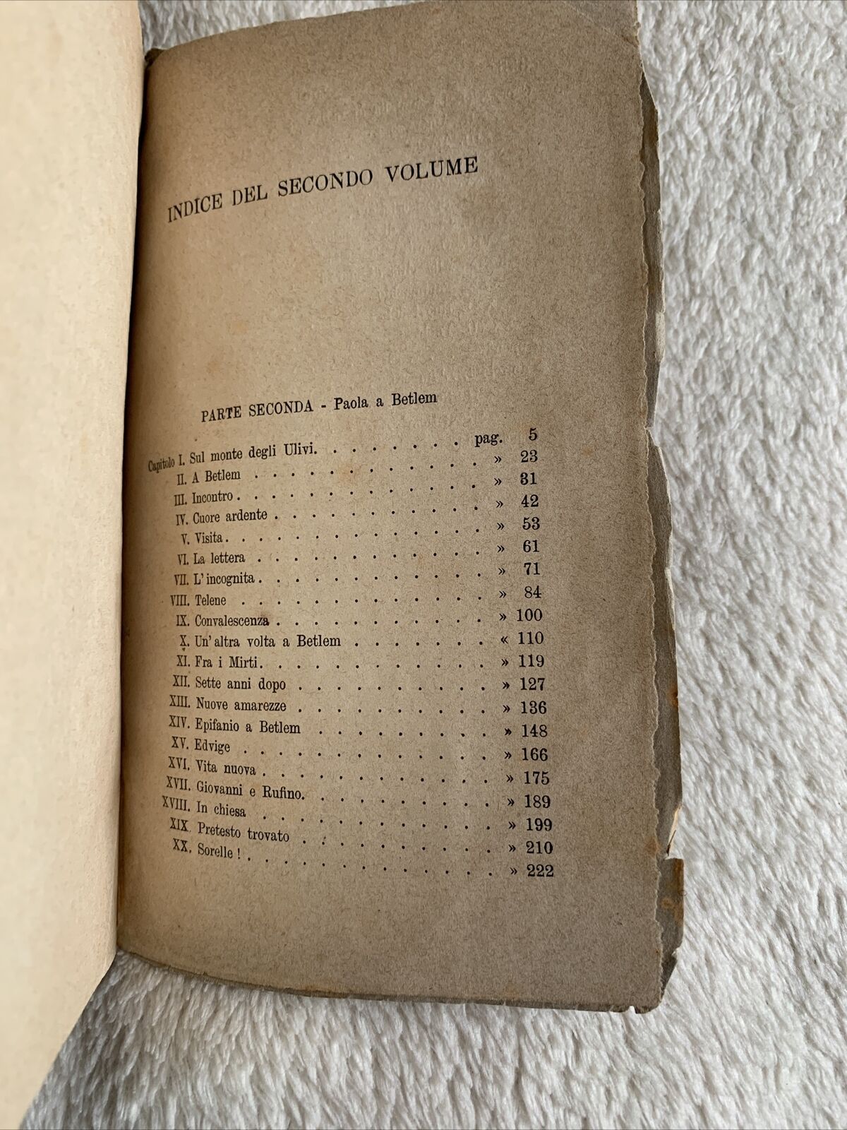 Paola rose e spine della chiesa del IV secolo per una figlia della carità  1879
