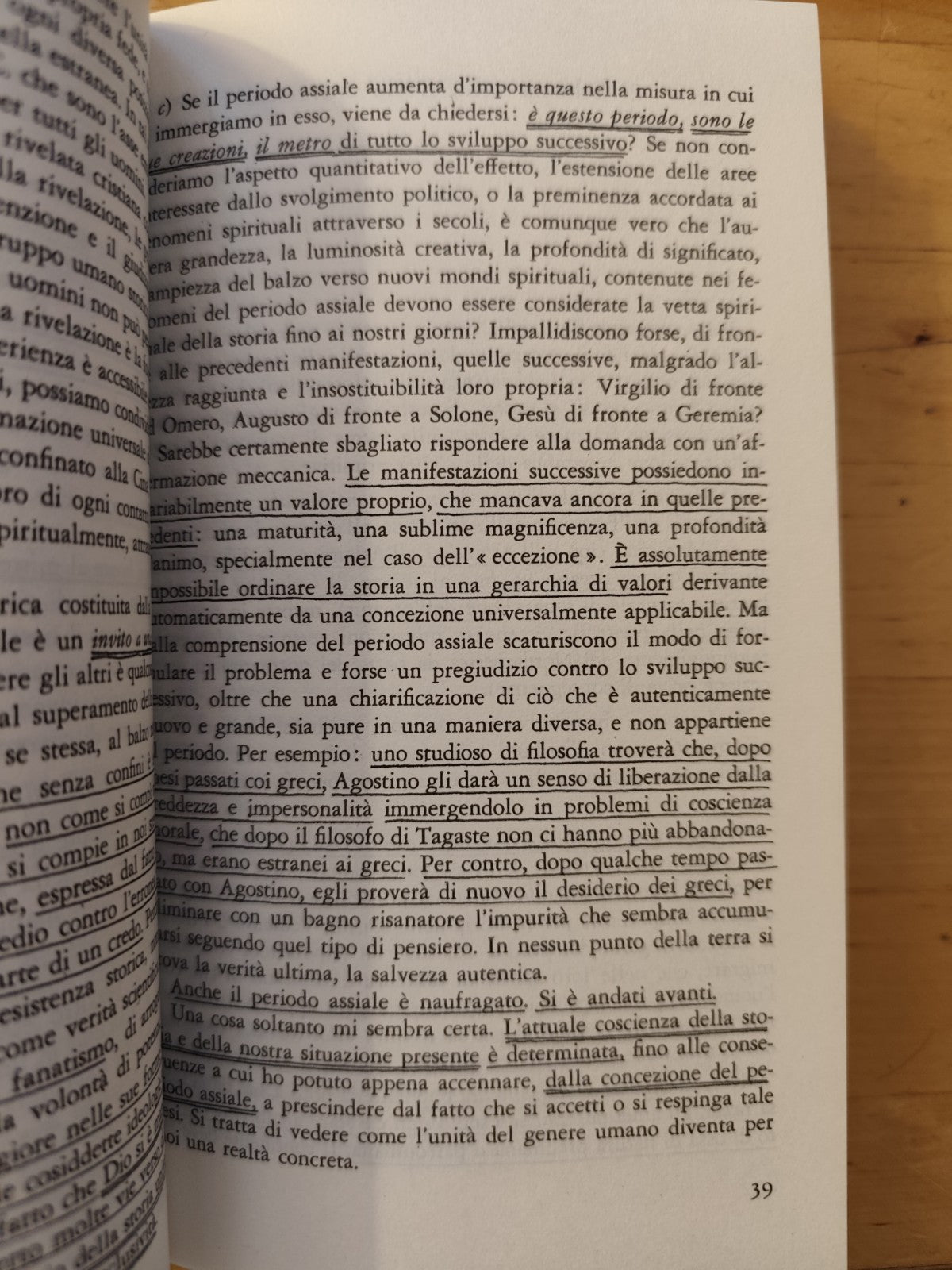 Origine e senso della storia - Karl Jaspers - Edizioni di comunità 1982