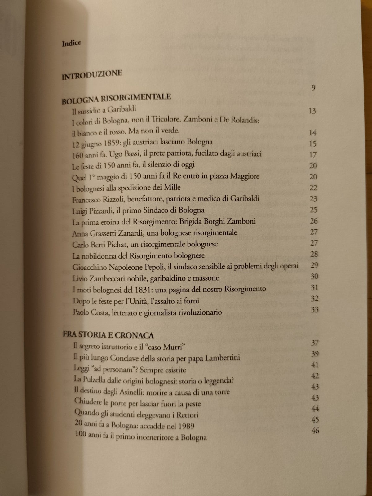 Cose d'altri tempi frammenti di storia bolognese, Minerva edizioni - Marco Poli