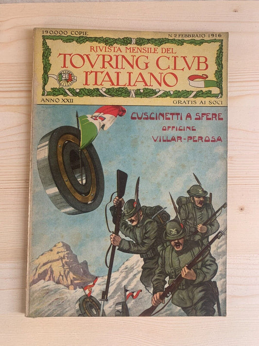 TOURING CLUB FEBBRAIO 1916 - ANNO XXII N.2 #