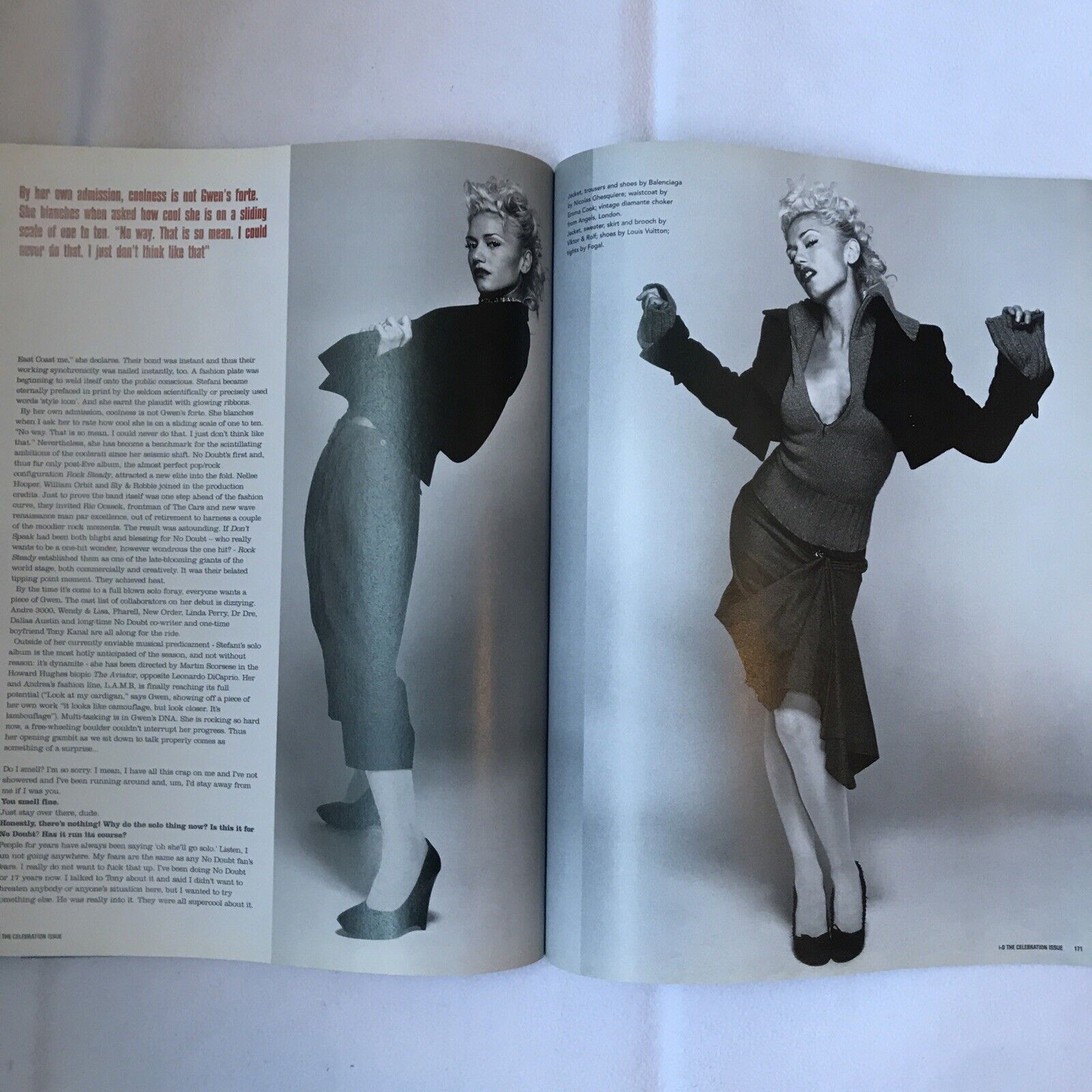 i-D Magazine no. 250 GWEN STEFANI - the celebration issue, December 2004