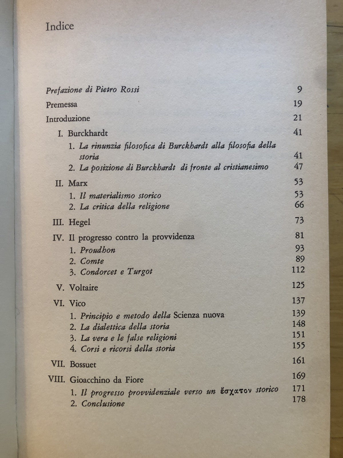 Significato e fine della storia - i presupposti teologici filosofia, Karl Lowith