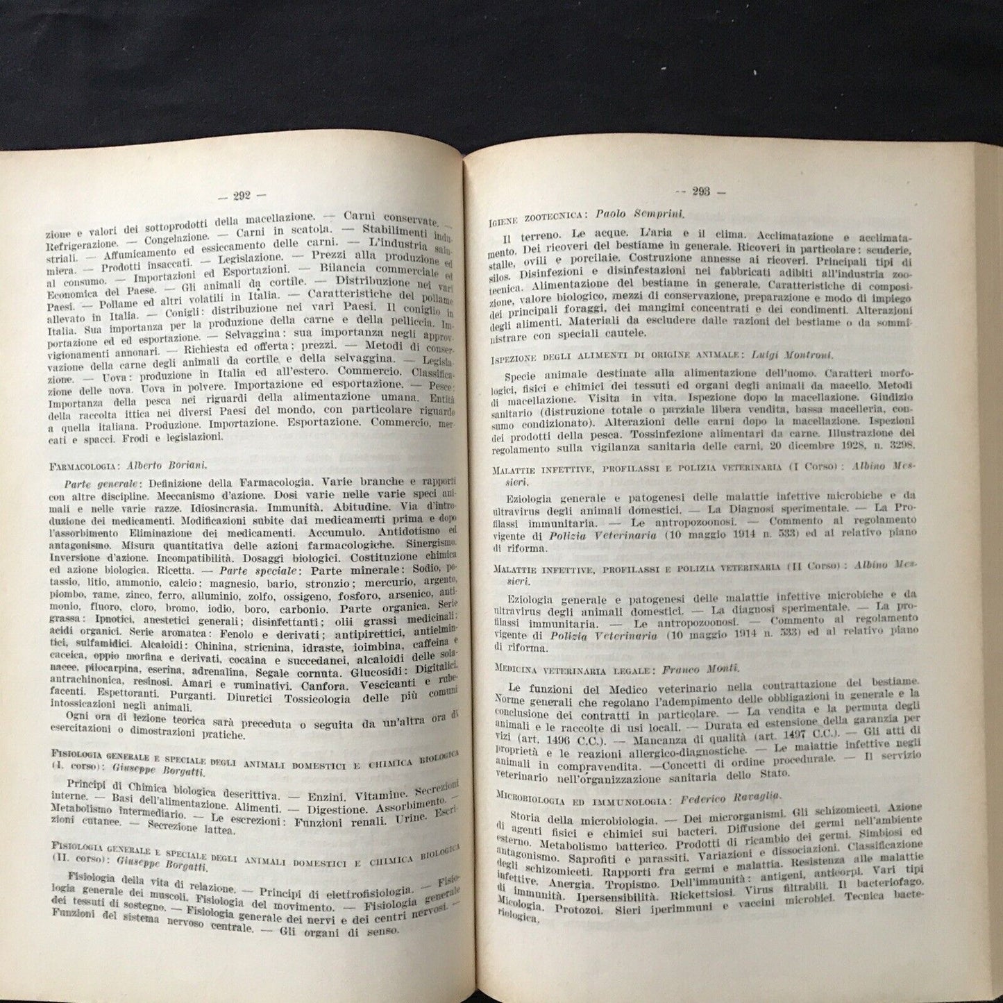 UNIVERSITÀ DI BOLOGNA - Annuario 1952-53 1953-54