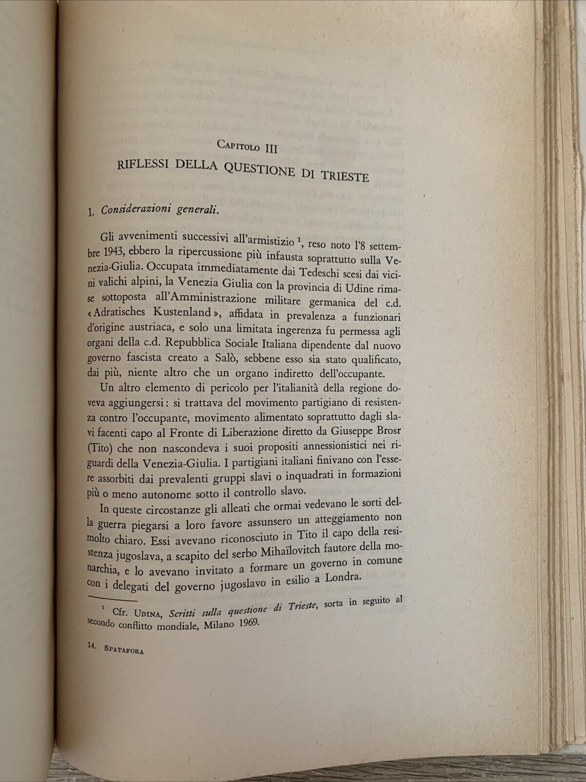 Le frontiere dell’Italia - Ersiliagrazia Spatafora. Giuffrè 1979