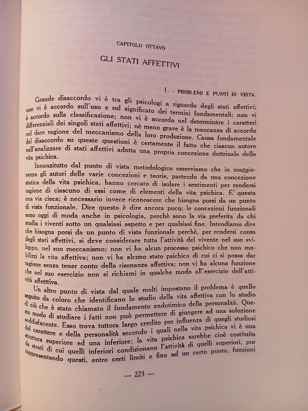 Introduzione alla psicologia - Gemelli, Zunini - Vita e Pensiero 1954